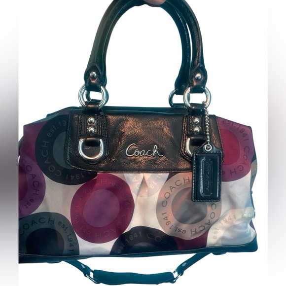 COACH Satchel Crossbody Bag Rare Color - Picture 1 of 17